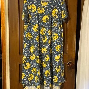 Lularoe XL high low dress
